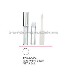 Nouveau style Cosmetic vide Clear 1.5ML Mini Lip Gloss Tube